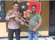 Warga Ogan Ilir Serahkan Senpi Rakitan ke Polisi Secara Sukarela