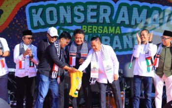 Herman Deru Ajak Warga Sumsel Perkuat Kepedulian untuk Palestina pada Konser Amal Wali Band