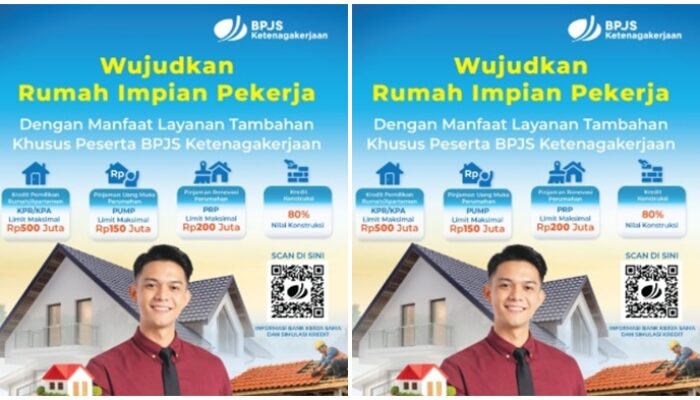 Program MLT BPJS Ketenagakerjaan Permudah Pekerja Miliki Rumah, KPR hingga Rp500 Juta