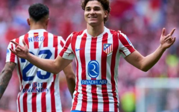 Julián Álvarez Absen, Atlético Madrid Buka Musim dengan Kemenangan 2-0 atas Málaga