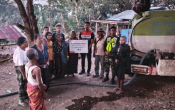 Pertamina Peduli, Salurkan 35.000 Liter Air Bersih untuk Warga Maumere