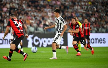 Gol Sundulan Telat Gatti Gagalkan Kemenangan AC Milan, Juventus Berbagi Poin 1-1