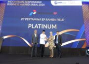 Tumbuh Bersama Masyarakat dan Lingkungan, Pertamina EP Ramba Raih Penghargaan Platinum IRBA dan ENSIA 2026