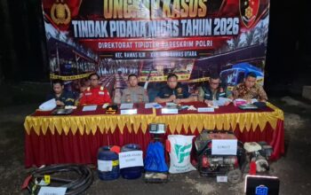 Bareskrim Polri Bongkar Kilang Minyak Ilegal di Muratara, Amankan 51.200 Liter Minyak Olahan
